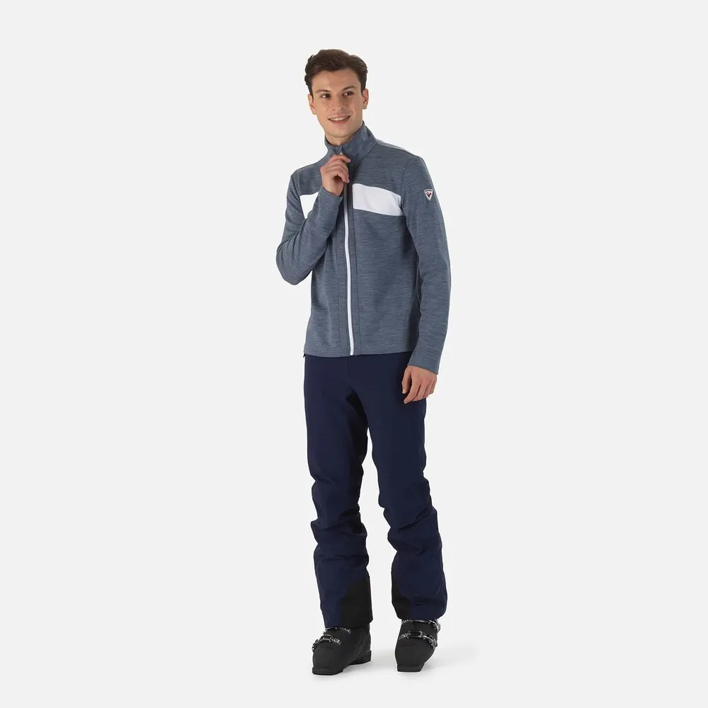 Rossignol React Merino Fleece Mit Durchgehendem Reißverschluss, Dark navy Rossignol React Merino Fleece Mit Durchgehendem Reißverschluss, Dark navy