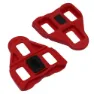 Roto Paar bewegliche Pedalplatten Type Look Delta Unisex, rot, TU