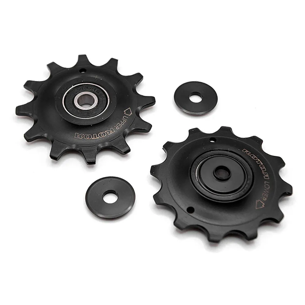 Rotor 1x13s Fahrrad-schaltröllchensatz, Black, One Size Rotor 1x13s Fahrrad-schaltröllchensatz, Black, One Size