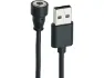 Rotor 2INpower / INspider USB Ladekabel mit geradem Stecker, Black, One Size