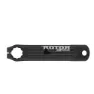 Rotor 2inpower Mtb Non-drive Linke Kurbel Mit Leistungsmesser, Black, 170mm