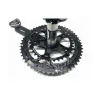 Rotor 3D + Kurbeln mit INpower Powermeter + NoQ 50/34 runde Kettenblätter, Pleuellänge, Schwarz, 172.5mm