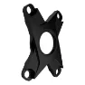 Rotor 4b Din 2x/1x Spinne, Gloss black, 110mm