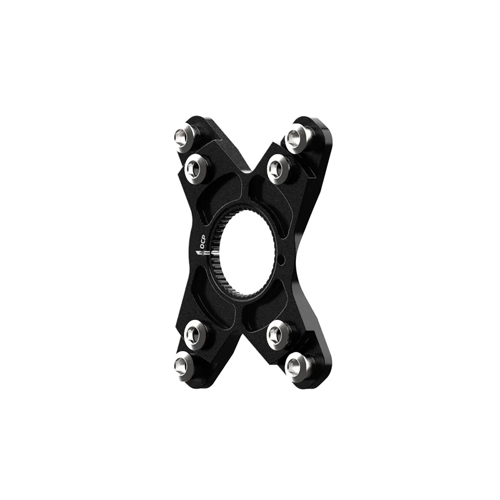 Rotor 80 X 4 Din Spinne, Gloss black, 110mm Rotor 80 X 4 Din Spinne, Gloss black, 110mm