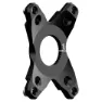 Rotor 80 X 4 Din Spinne, Gloss black, 110mm