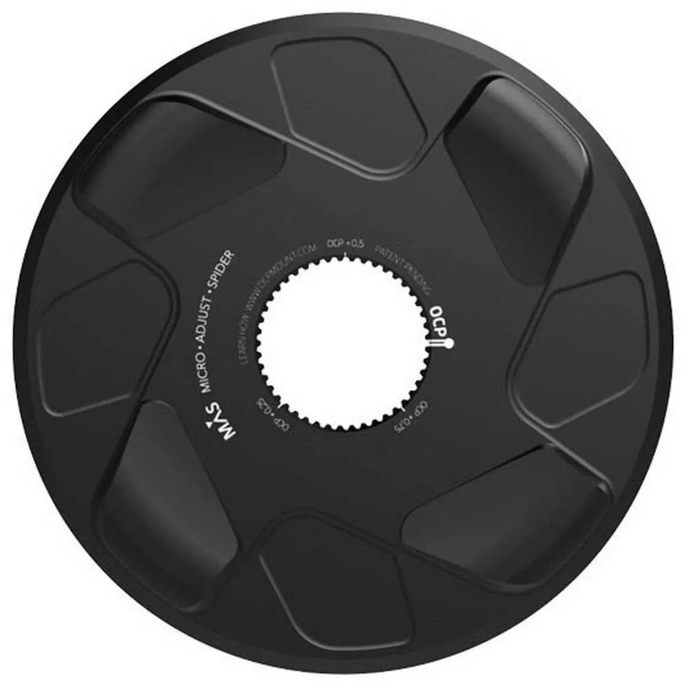Rotor Aero Mas 1x/2x Spinne, Black, 110mm Rotor Aero Mas 1x/2x Spinne, Black, 110mm