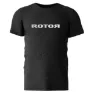 Rotor Casual Kurzarm-t-shirt, Black, M