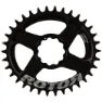 Rotor Direct Mount Qring Rex Kettenblatt, Black, 34t