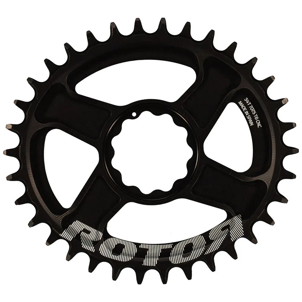 Rotor Direct Mount Qring Rex Kettenblatt, Black, 34t Rotor Direct Mount Qring Rex Kettenblatt, Black, 34t