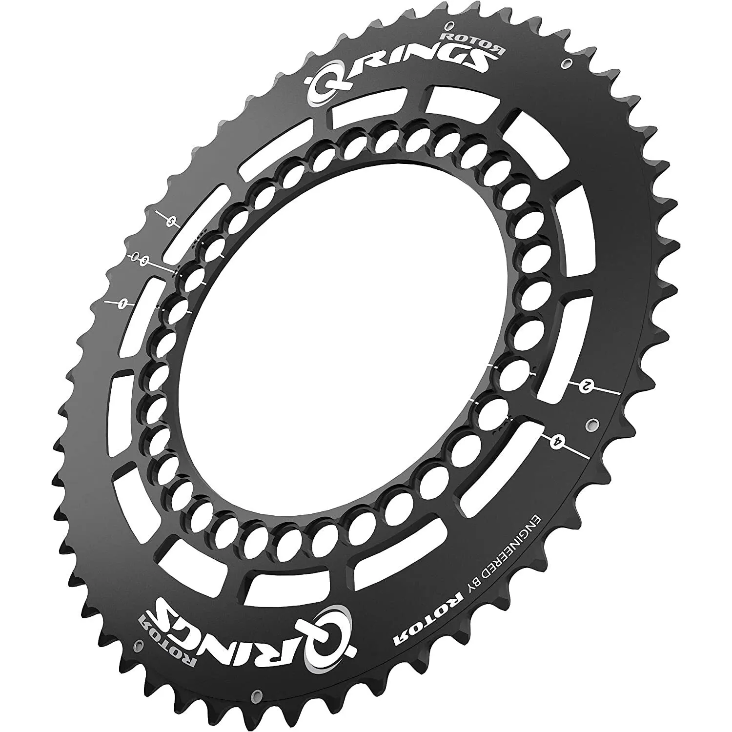 Rotor Doppeltabletts Q Rings q rd3 bcd130x5 outer Unisex, schwarz, 53t Rotor Doppeltabletts Q Rings q rd3 bcd130x5 outer Unisex, schwarz, 53t