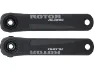 Rotor INspider ALDHU24 Aero Powermeter Kurbelgarnitur, Schwarz