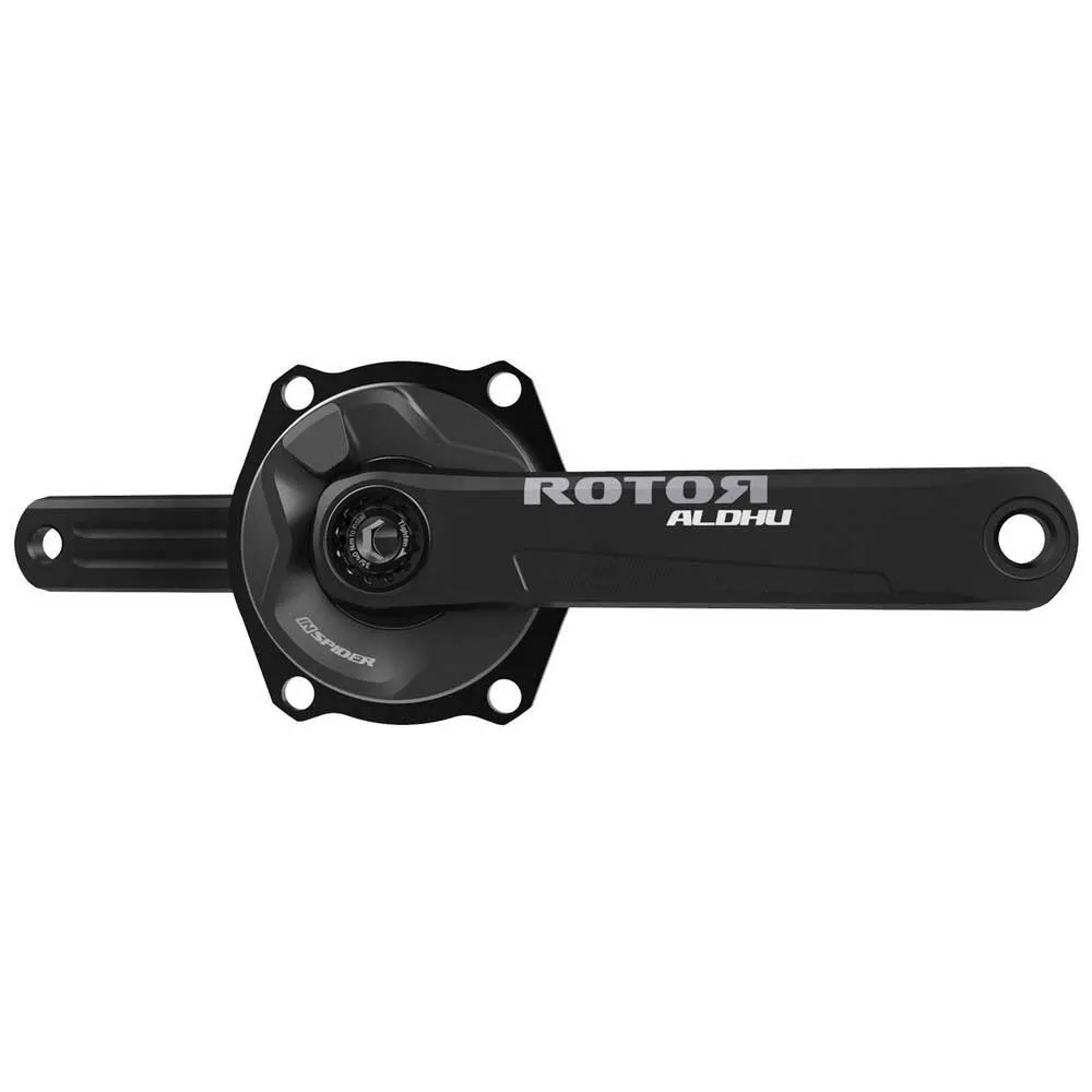 Rotor Inspider Bcd 110x4 Direct Mount Kurbelgarnitur Mit Leistungsmesser, Black, 110mm Rotor Inspider Bcd 110x4 Direct Mount Kurbelgarnitur Mit Leistungsmesser, Black, 110mm