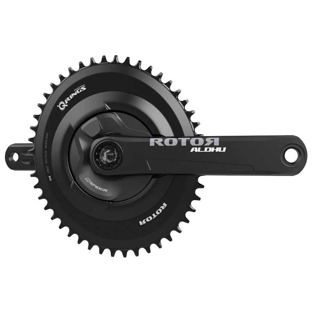 Rotor Inspider Bcd 110x4 Direct Mount Kurbelgarnitur Mit Leistungsmesser, Black, 110mm Rotor Inspider Bcd 110x4 Direct Mount Kurbelgarnitur Mit Leistungsmesser, Black, 110mm