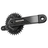 Rotor Inspider Kapic Oval Carbon Kurbelgarnitur Mit Leistungsmesser Rotor Inspider Kapic Oval Carbon Kurbelgarnitur Mit Leistungsmesser