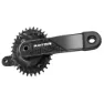 Rotor Inspider Kapic Oval Carbon Kurbelgarnitur Mit Leistungsmesser, Black, 175mm, 34t
