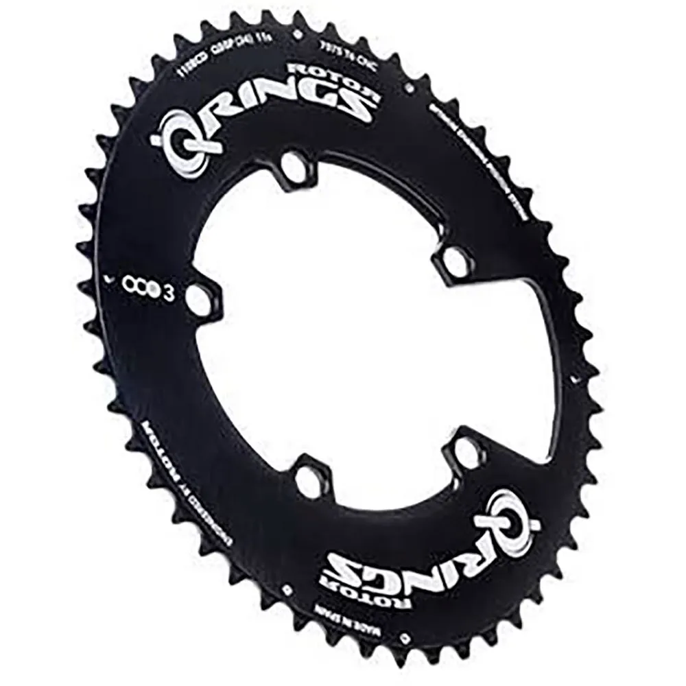 Rotor Outer Aero 5b 110 Bcd Ovales Kettenblatt, Black, 55t Rotor Outer Aero 5b 110 Bcd Ovales Kettenblatt, Black, 55t