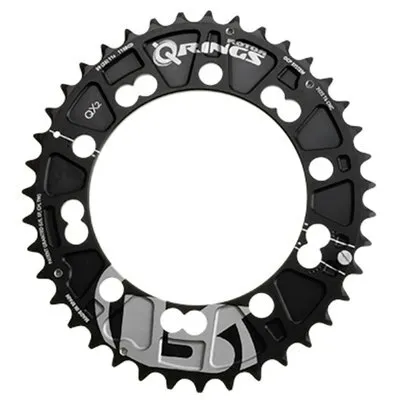 Rotor Ovales Mono-Tablett Q Rings qx2 bcd60x5 q25t(for 38) inner Unisex, schwarz, 25t Rotor Ovales Mono-Tablett Q Rings qx2 bcd60x5 q25t(for 38) inner Unisex, schwarz, 25t