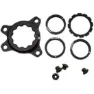 Rotor Qx1 Rex 1.1 Cannondale Spinne, Black, 76mm