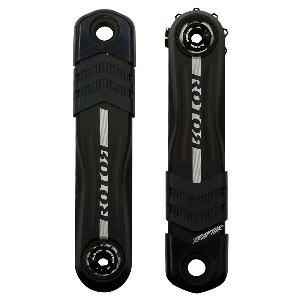 Rotor R-raptor Kurbelgarnitur, Black, 170mm Rotor R-raptor Kurbelgarnitur, Black, 170mm