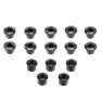 Rotor Rd Triple Kettenblattschraubensatz, Black, One Size