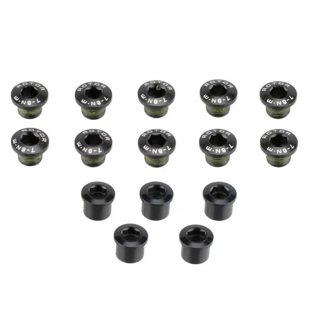 Rotor Rd Triple Kettenblattschraubensatz, Black, One Size Rotor Rd Triple Kettenblattschraubensatz, Black, One Size
