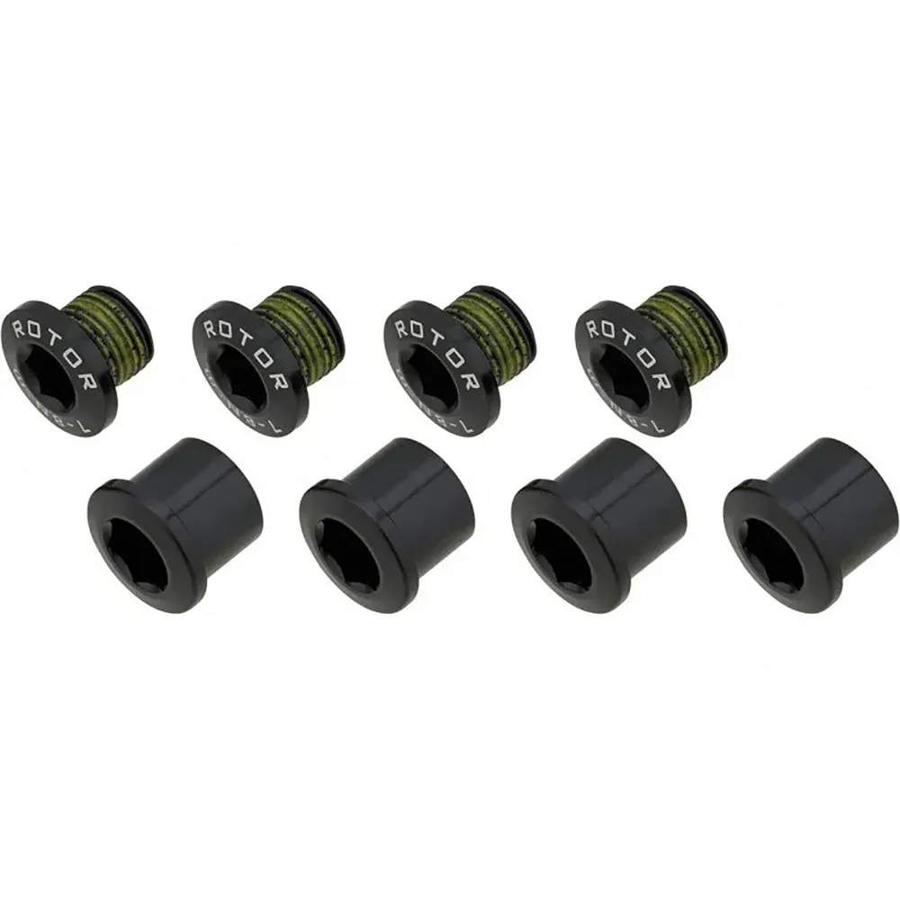 Rotor Road 4 Kettenblattschraubensatz, Black, One Size