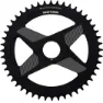Rotor Round Direct Mount Kettenblatt, Black, 42t