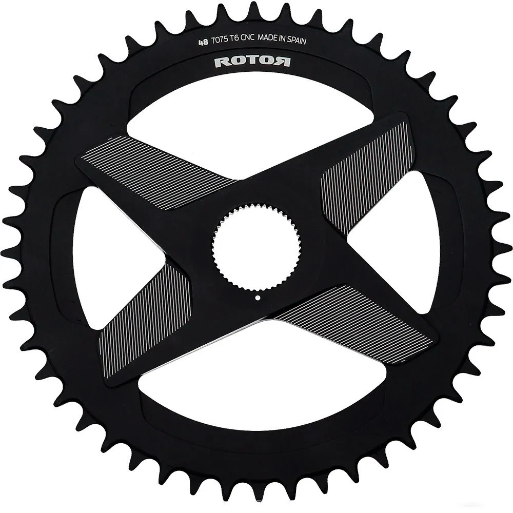 Rotor Round Direct Mount Kettenblatt, Black, 42t Rotor Round Direct Mount Kettenblatt, Black, 42t