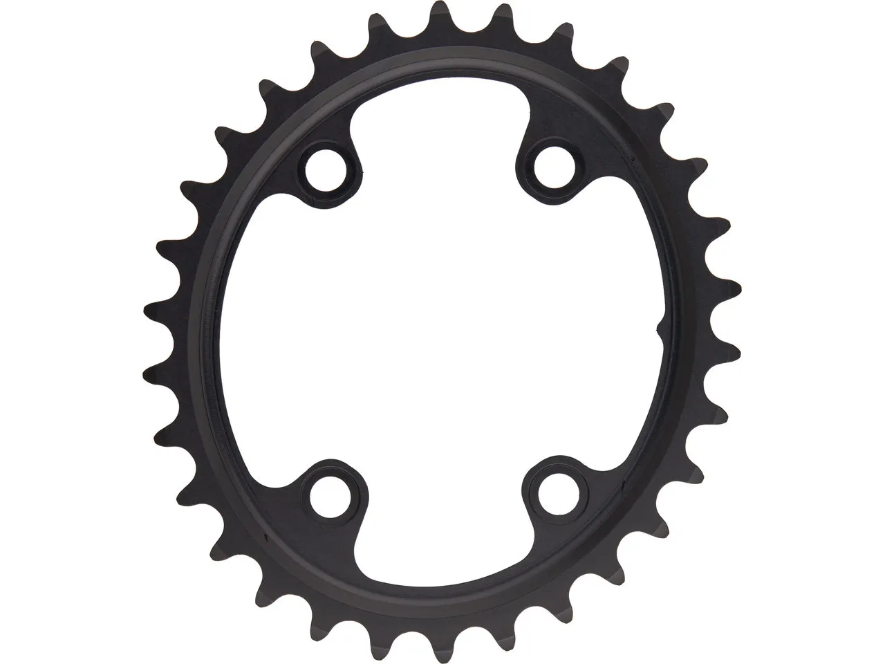 Rotor Shimano GRX Kettenblatt, 4-Arm, Q-Rings, 110/80 mm Lochkreis Rotor Shimano GRX Kettenblatt, 4-Arm, Q-Rings, 110/80 mm Lochkreis