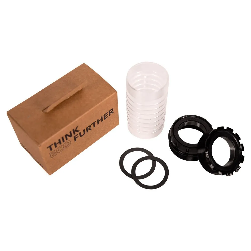 Rotor T4730 Asymmetric Bb Steel Lagerschalen, Black, 68/73mm Rotor T4730 Asymmetric Bb Steel Lagerschalen, Black, 68/73mm