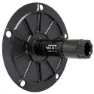 Rotor Track Axle With Spider Achse, Black, 30 x 144mm