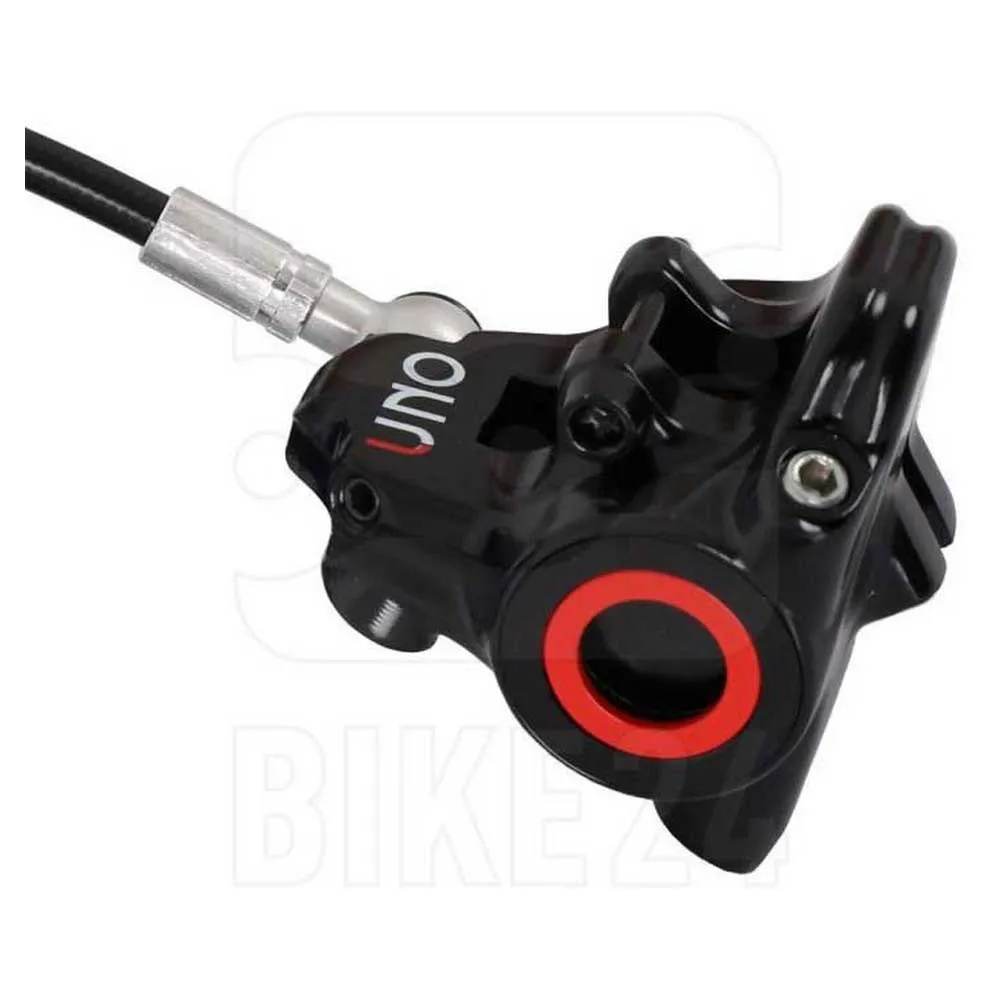 Rotor Uno Front Flat Mount Scheibenbremssattel, Black, One Size Rotor Uno Front Flat Mount Scheibenbremssattel, Black, One Size
