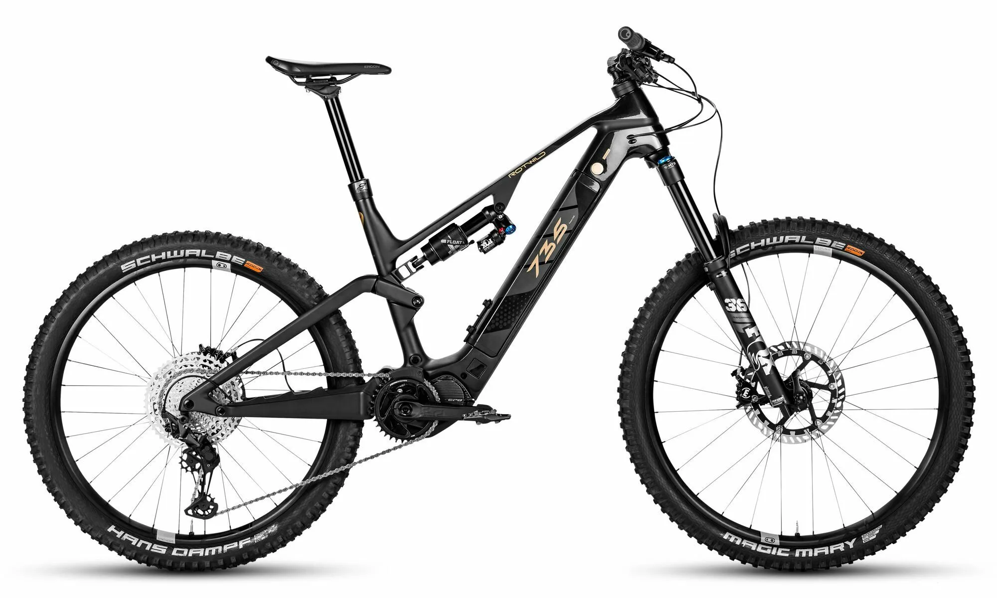 Rotwild R.E735 CORE Black Metallic 29"/27,5" 720 Wh Diamant, Hersteller-black metallic, S Rotwild R.E735 CORE Black Metallic 29"/27,5" 720 Wh Diamant, Hersteller-black metallic, S