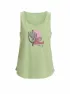 Roxy Damen Beachtank Surf Classic Organic, Hellgrün