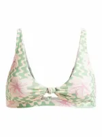 Roxy Damen Bikinioberteil Hibiscus Daze Elong Roxy Damen Bikinioberteil Hibiscus Daze Elong