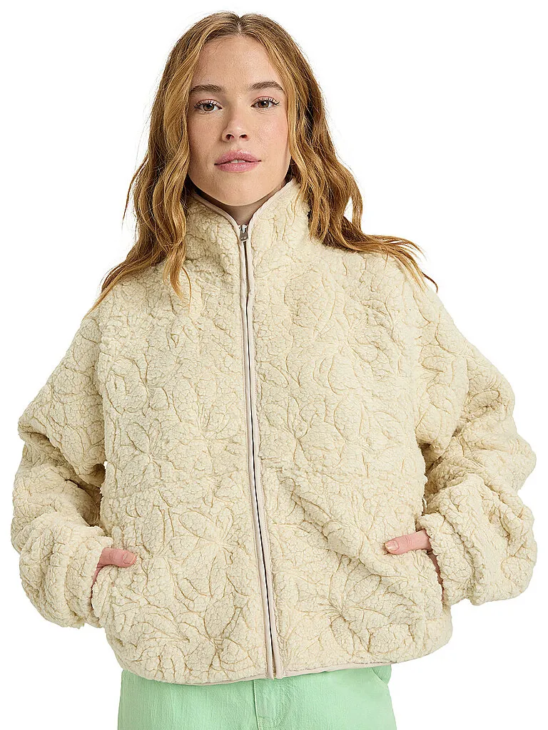 Roxy Damen Fleecejacke Blurry Cloud