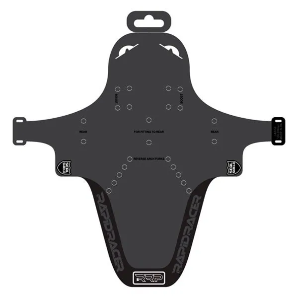 RRP Enduroguard V4 Large Vorderer Kotflügel, Black, One Size RRP Enduroguard V4 Large Vorderer Kotflügel, Black, One Size