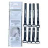 RRP Hoop & Loop Fork Protectors Gurt, Black, One Size