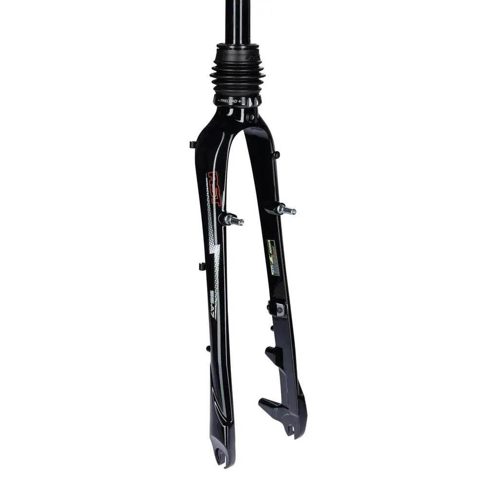 RST Single Shock A 7 T Mtb-gabel, Black, 28" - 700C, 30mm RST Single Shock A 7 T Mtb-gabel, Black, 28" - 700C, 30mm