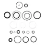 Rt Parts Rock Shox Super Deluxe Thurshaft Air Can/damper C1 Dichtungssatz, Multicolor, One Size
