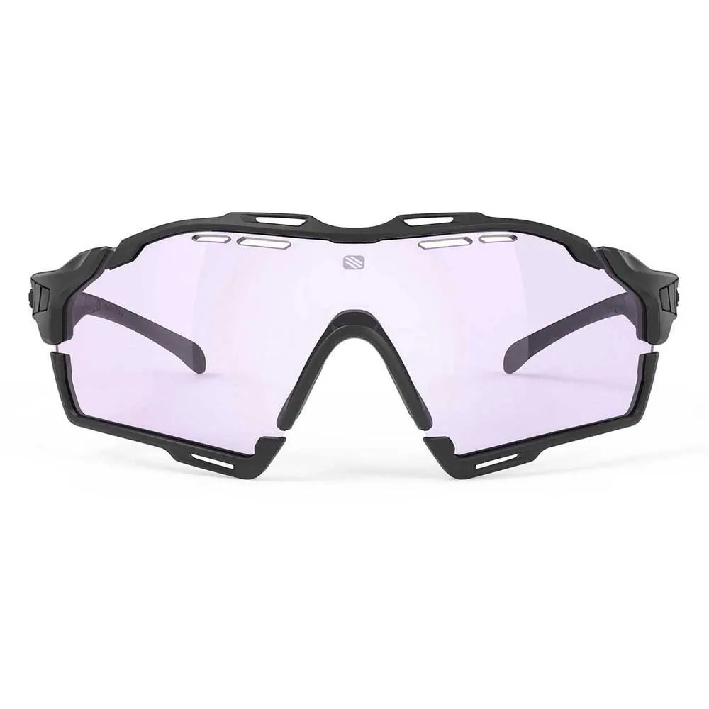 Rudy Project Cutline Impactx® Photochrome Sonnenbrille, Black matte, Photocromic 2 Laser Purple/CAT2-3 Rudy Project Cutline Impactx® Photochrome Sonnenbrille, Black matte, Photocromic 2 Laser Purple/CAT2-3