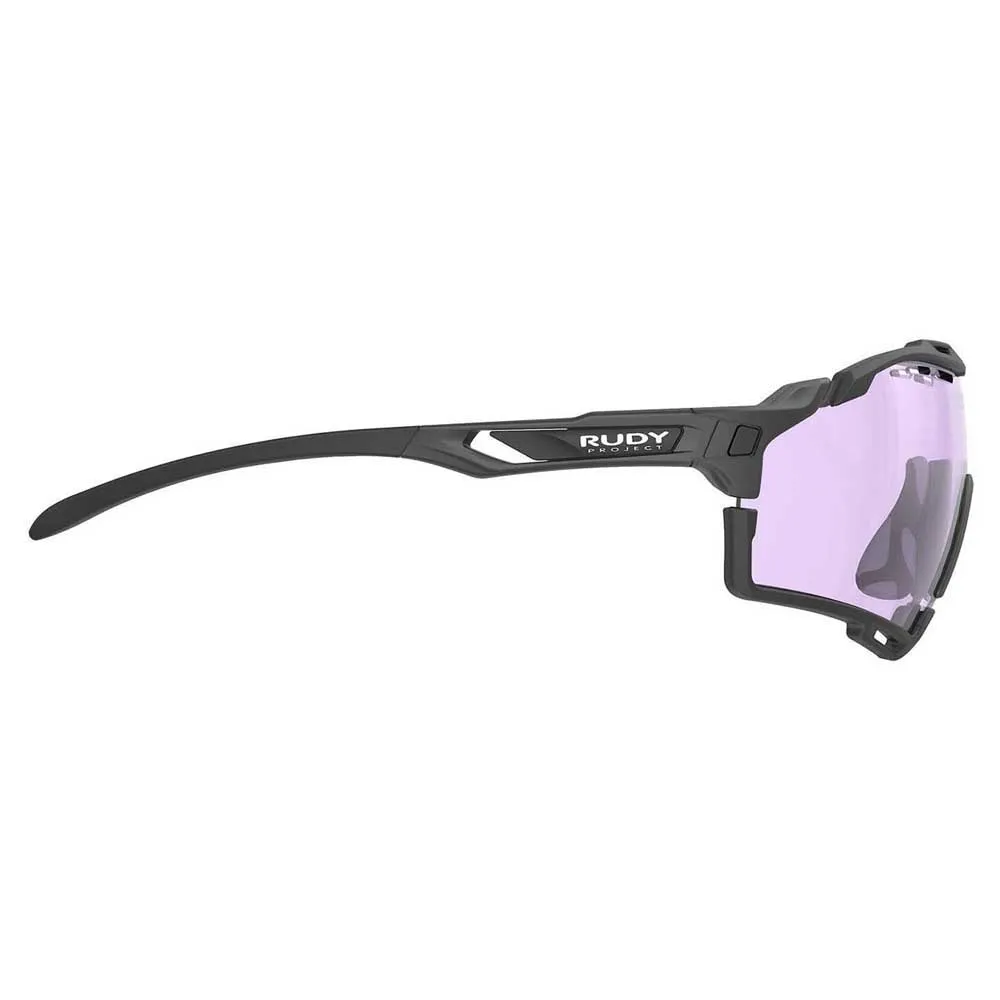 Rudy Project Cutline Impactx® Photochrome Sonnenbrille, Black matte, Photocromic 2 Laser Purple/CAT2-3 Rudy Project Cutline Impactx® Photochrome Sonnenbrille, Black matte, Photocromic 2 Laser Purple/CAT2-3