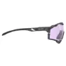 Rudy Project Cutline Impactx® Photochrome Sonnenbrille, Black matte, Photocromic 2 Laser Purple/CAT2-3