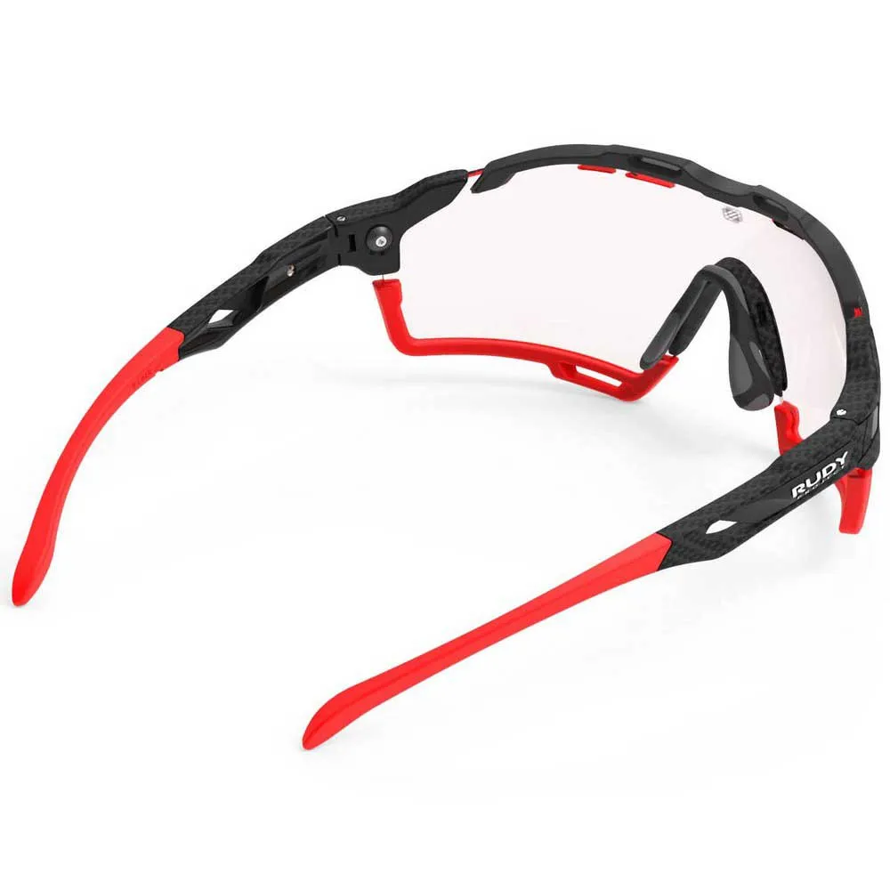 Rudy Project Cutline Photochrome Sonnenbrille, Carbonium, Impactx Photochromic 2 Red/CAT1-3 Rudy Project Cutline Photochrome Sonnenbrille, Carbonium, Impactx Photochromic 2 Red/CAT1-3