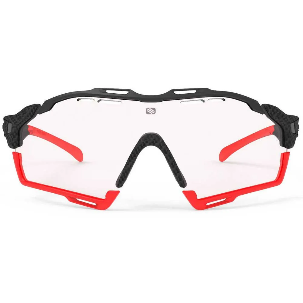 Rudy Project Cutline Photochrome Sonnenbrille, Carbonium, Impactx Photochromic 2 Red/CAT1-3 Rudy Project Cutline Photochrome Sonnenbrille, Carbonium, Impactx Photochromic 2 Red/CAT1-3