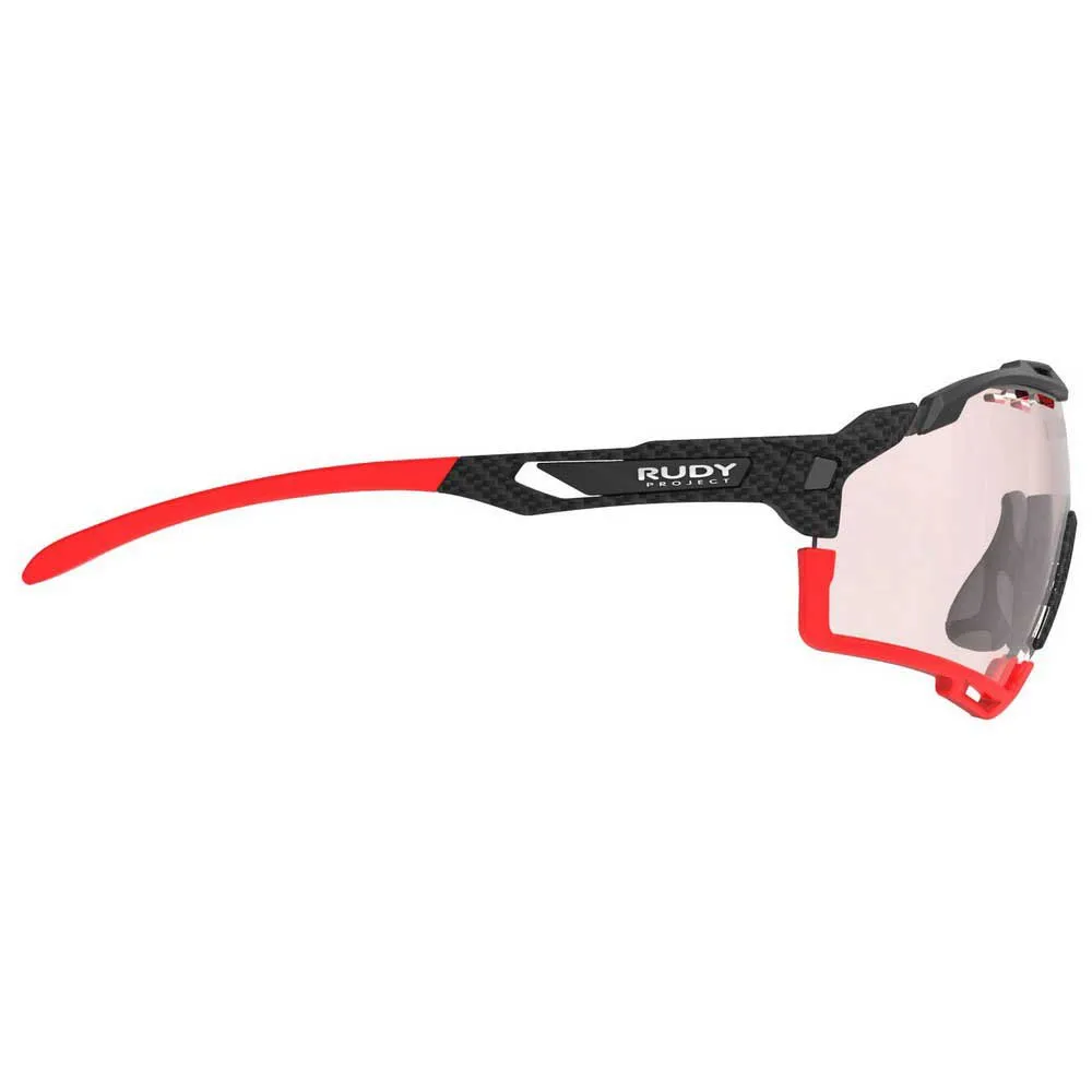 Rudy Project Cutline Photochrome Sonnenbrille, Carbonium, Impactx Photochromic 2 Red/CAT1-3 Rudy Project Cutline Photochrome Sonnenbrille, Carbonium, Impactx Photochromic 2 Red/CAT1-3