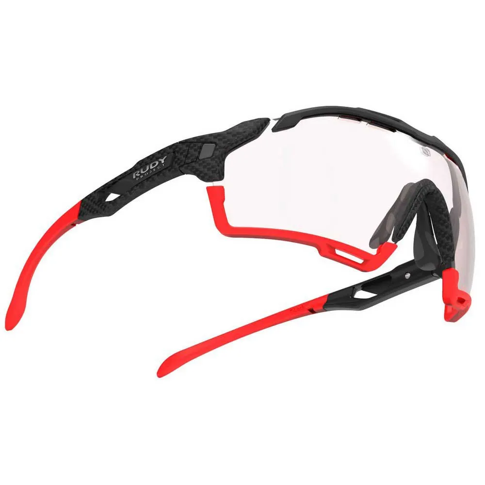 Rudy Project Cutline Photochrome Sonnenbrille, Carbonium, Impactx Photochromic 2 Red/CAT1-3 Rudy Project Cutline Photochrome Sonnenbrille, Carbonium, Impactx Photochromic 2 Red/CAT1-3