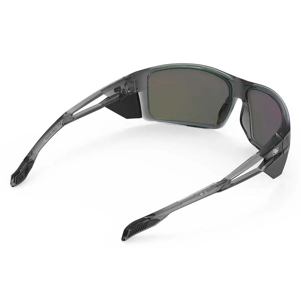 Rudy Project Nyad Sonnenbrille, Crystal ash, Multilaser Green/CAT3