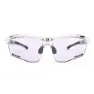 Rudy Project Propulse Padel Photochrome Sonnenbrille, Gloss white, Impactx™ Photochromic 2 Laser Purple/CAT1-3