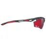 Rudy Project Propulse Sports Photochrome Sonnenbrille, Charcoal matte multilaser red, Impactx 2 Black/CAT1-3